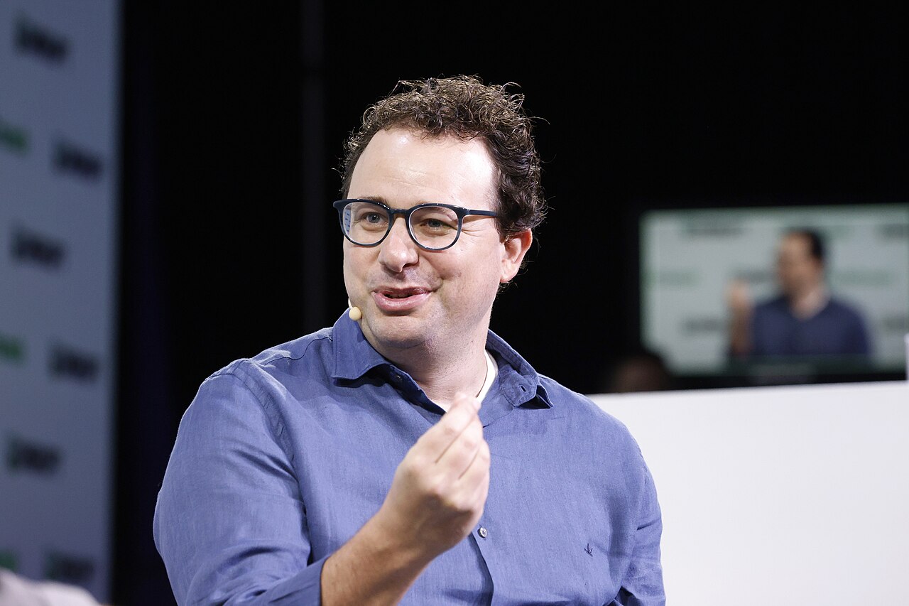 Dario Amodei, TechCrunch Disrupt 2023 — arşiv fotoğrafı